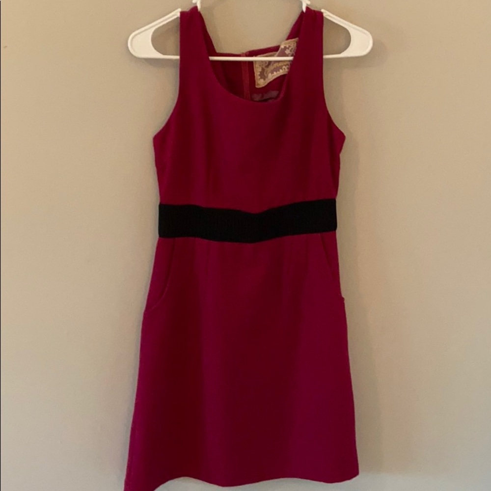 Dark pinkish purple boutique dress.